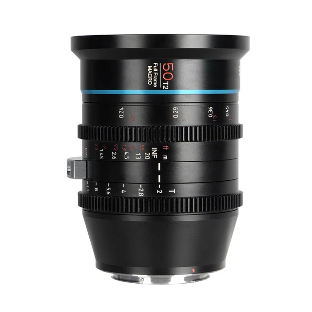 SIRUI Jupiter 50mm T2 Macro Cine Vollformat-Objektiv/ Filmobjektiv pour Canon Ef