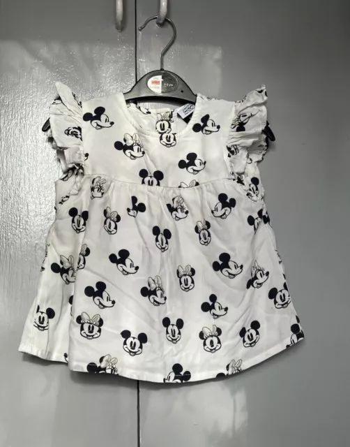Disney Minnie Mouse 2 Piece Summer Set - Vest & Shorts (2-3 years)