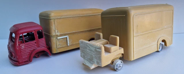LOT 4 Véhicules 1/43 IXO CIRQUE PINDER : Bernard Cuisine Camion Di – Jumajo