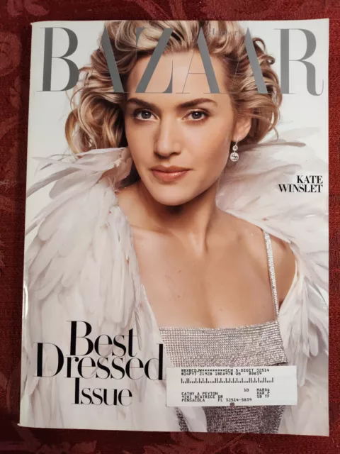 Harpers BAZAAR Fashion Beauty Magazine December 2005 Kate Winslet