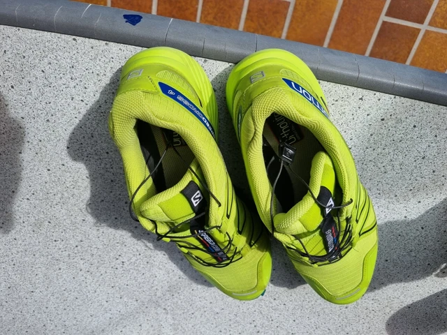 Salomon Speedcross 4 / Gr. 44 2/3  hellgrün/ Lime