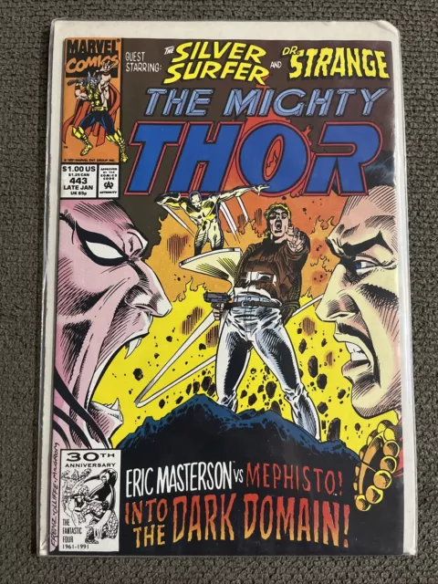 The Mighty Thor Vol. 1, No. 443, Late Jan. 1992, Marvel Comics