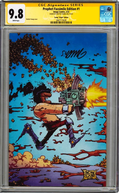 Prophet: Facsimile Edition #1 9.8 CGC Signed by Skottie Young