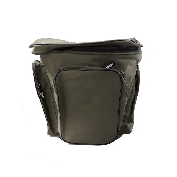 Zaino Per Funghi E Tartufi Con Gerla In Vimini: Tessuto Camo, Fondo A Rete Per Spore, 32x28x32 Cm