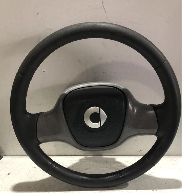 Tappetini adatti per Smart Fortwo Tipo 450 (Costruzione 1998-2007), Hit nero | 2 pz. | Bordo argento