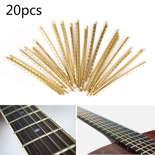 19 Frettes Pour Guitare Classique – En Cuivre Blanc, Largeur 2 Mm, Kit De Rechange Pour Lutherie - 8