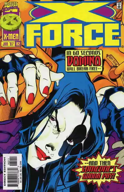 X-Force #62 Marvel Comics January Jan 1997 (VFNM)