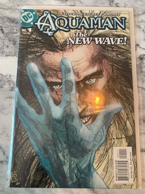 Aquaman 1 The New Wave - Veitch - DC Comics 2003 NM 1st Print Hot Series Rare