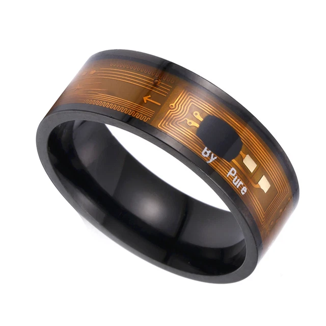 WEARABLE SMART RING NFC Smart Ring Quick Start NTAG213 Chip For Daily