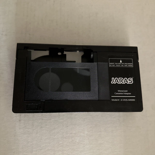 MOTORIZED CASSETTE ADAPTER VHSC To VHS JARAS 20.00 PicClick