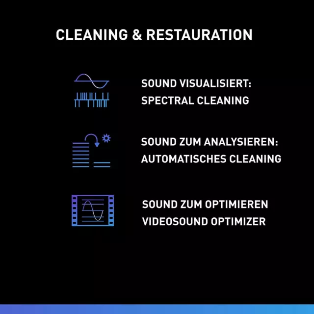 SOUND FORGE Audio Cleaning Lab 4 | Music Software [1 Lizenz | 1 License] 2