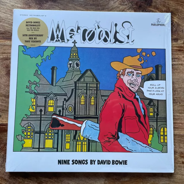 DAVID BOWIE - METROBOLIST / THE MAN WHO SOLD THE WORLD  MINT VINYL LP / 180g