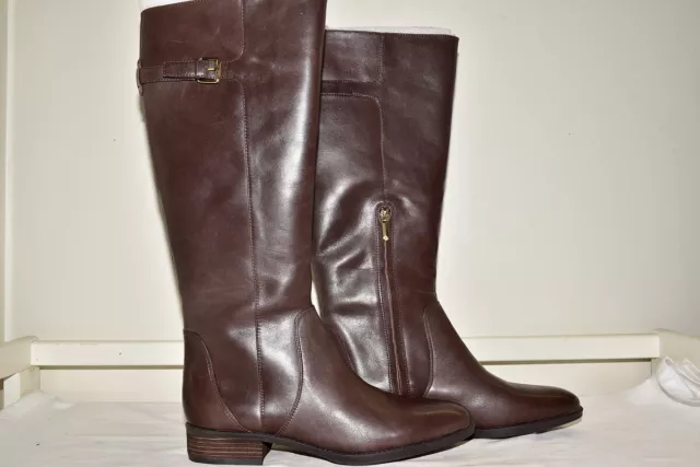 Sam Edelman Patton Brown Leather Riding Boot Women's 9.5 M