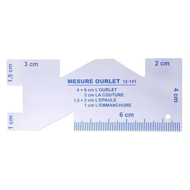 Sewing Gauge Quilting Ruler Metal Practical Measuring Tools for Craft  Needlework