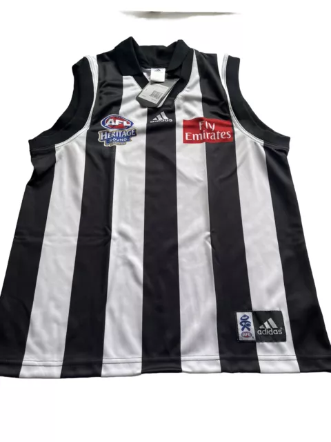 Collingwood 2005 Heritage Guernsey Jumper BNWT Size L  Free Express Post