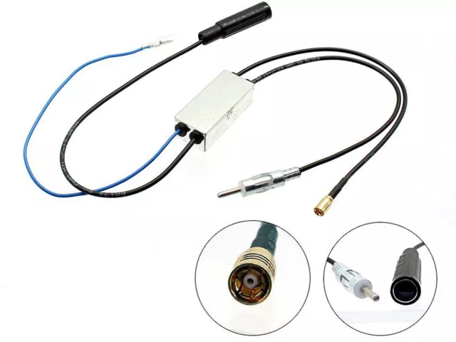 CT27AA136 DAB AM FM Radio SMB Aerial Antenna Splitter for Pioneer DAB Car Stereo