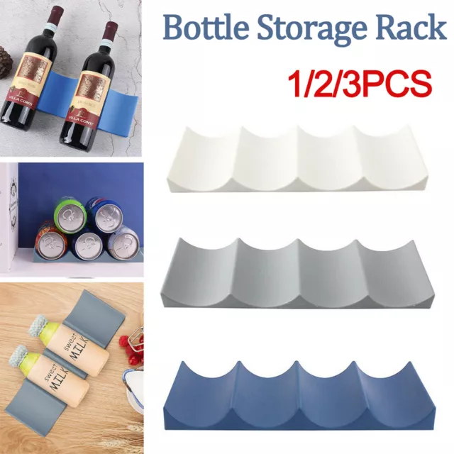 Can Fridge Organizer Can Storage Holder Beer Stacking Container Wine Bottle Rack