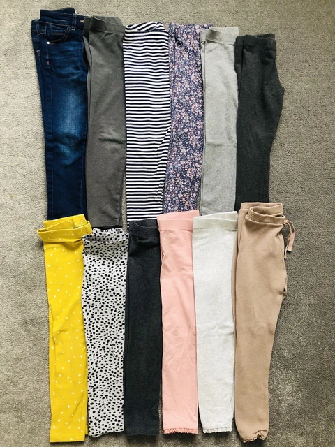 ❤️ Enorme pacchetto di leggings per ragazze NEXT & Zara età 4-5 anni❤️