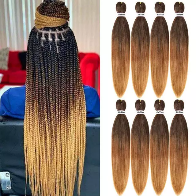 OMBRE CROCHET HAIR Senegalese Twist 8 Packs Braids 22 Inch (Pack