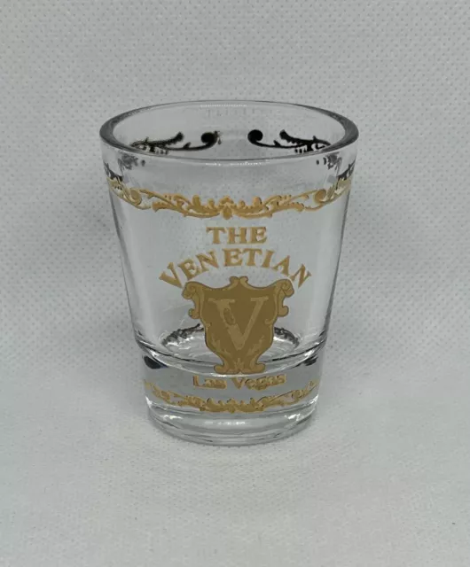 The Venetian Hotel Casino Resort Las Vegas Nevada Souvenir Shot Glass
