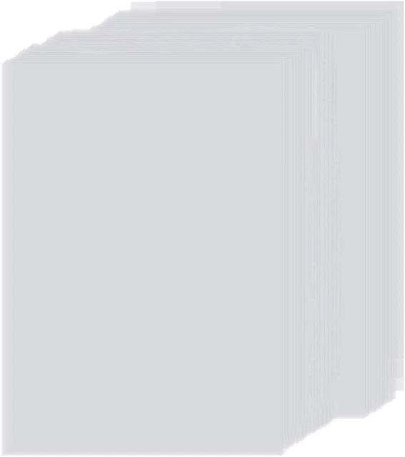 50 hojas papel de pergamino A4 papel de trazado translúcido papel transparente para dibujar,