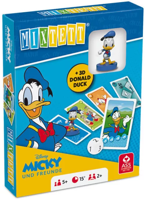 Mixtett - Disney Mickey Mouse & Friends Set 4 (Donald) | ASS Altenburger | Spiel