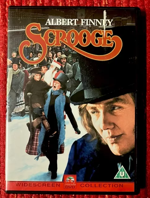 Scrooge DVD 1970 Charles Dickens Christmas Carol Xmas Movie w/ Albert Finney
