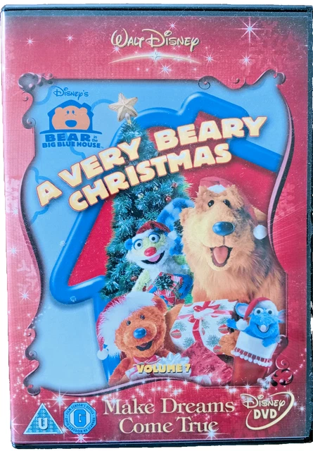 BEAR IN THE Big Blue House A Very Beary Christmas DVD Mitchell 