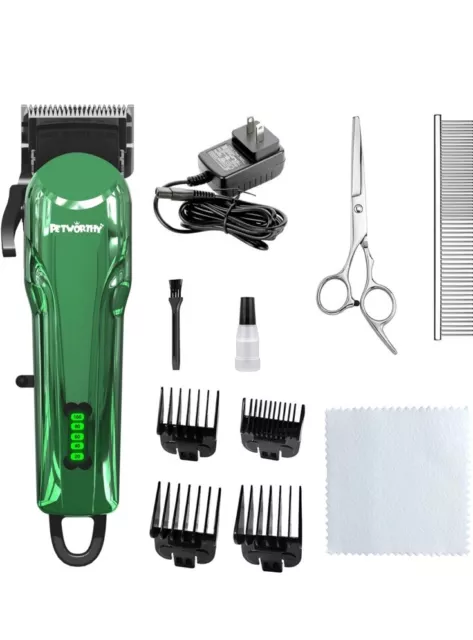 Professional Pet Clippers Dog Animal Kit For Hair Grooming Cordless Trimmer
