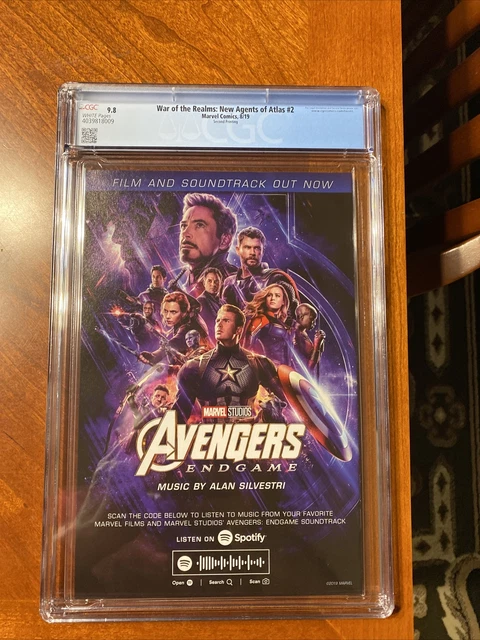 War of the Realms: New Agents of Atlas #2 9.8 CGC 2nd Print 1st App.Sword Master 3