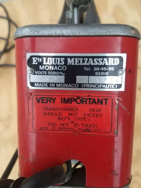 Soudeur Spot Ets Louis Melzassard Machine À Souder 220V S/N 36754 2