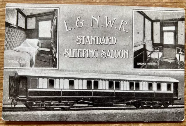 L&NWR Postcard - Backstamped “Exchange ..N Shepherd Churchfield Poole