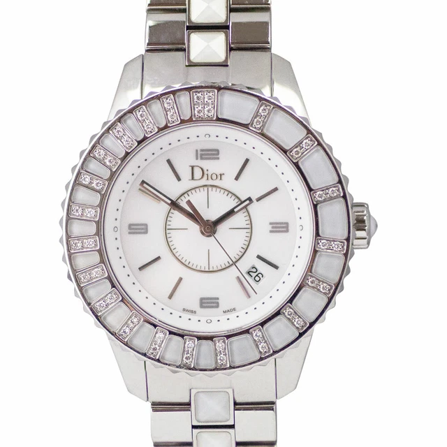 Christian Dior CD113112 Christal Quartz and Stainless Steel Ladies Watch