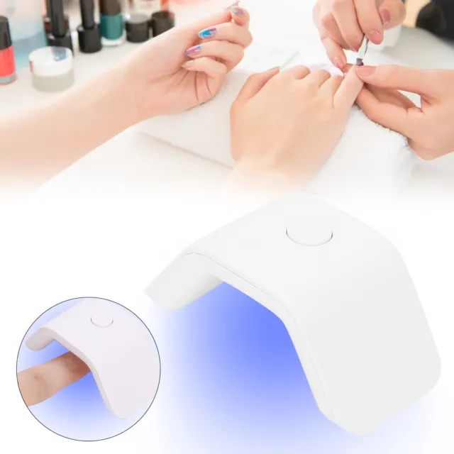 2W Single Finger UV Lamp Mini Manicure Nail Polish Dryer Nail Gel Lamp (Bian Bus
