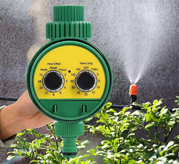 Automatico Centralina Programmatore Irrigazione 2 Dial Timer Controllo