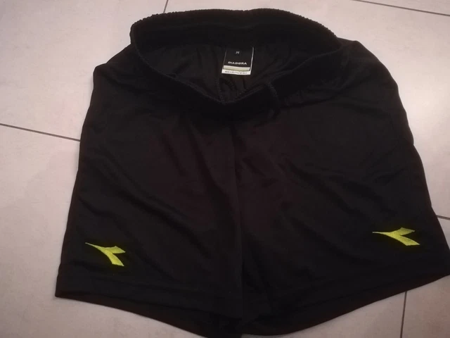 bermuda FIGC arbitro internazionale DE MARCO Italia DIADORA calcio shorts fotbal