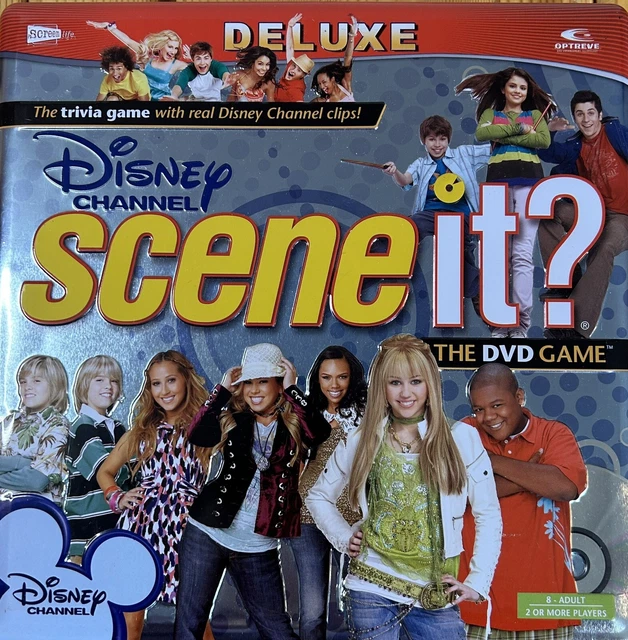 DISNEY SCENE IT Miley Cyrus DVD Game Collectible Tin Box 100 Complete