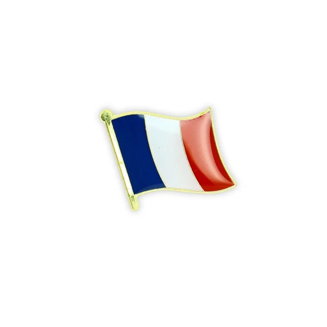 Pin's Drapeaux Jumelage France-Autriche En Acier - Neuf Avec étiquette, Pour Cérémonies Ou Collection