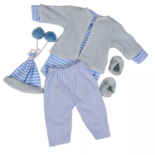 Vestiti per Bambole Reborn Ragazzo Accessori 20-22 pollici (50cm-55cm) Blu  Cappotto+ Pantaloni + Calzini + Cappello 4 pz Set : : Giochi e  giocattoli