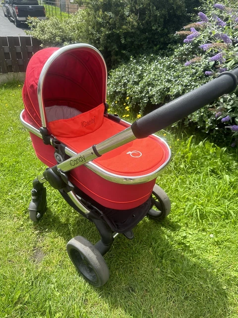 iCandy Peach Travel System with stroller, carrycot & car seat.