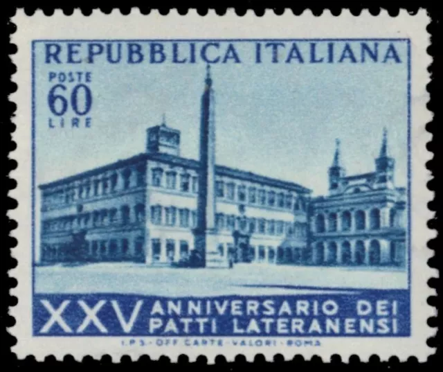 ITALY 648 - Signing of the Lateran Pacts 25th Anniversary (pb55899)