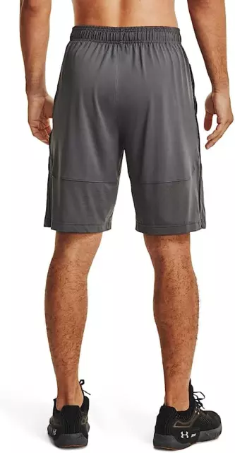 Under Armour Mens Raid 2.0 Gym Shorts , Pitch Gray (012)/Black , 3X-Large 3