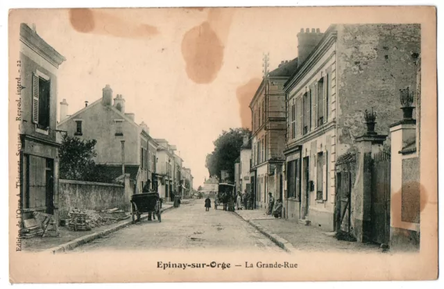 CPA 91 - EPINAY SUR ORGE (Essonne) - La Grande-Rue