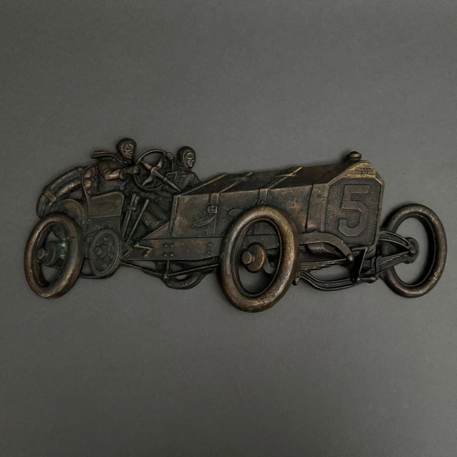 Plaque métal plate 20 x 30 cm : Michelin pneus course