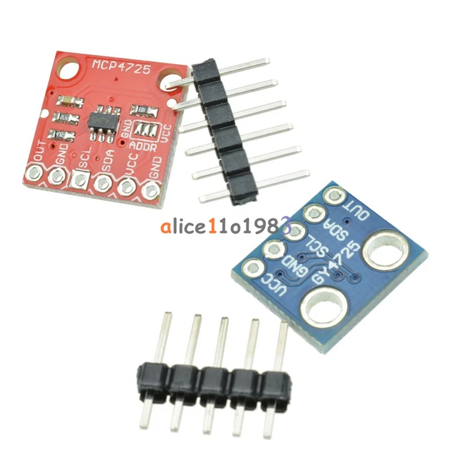 MCP4725 I2C DAC Breakout Module 12Bit Resolution Arduino Raspberry Pi ...