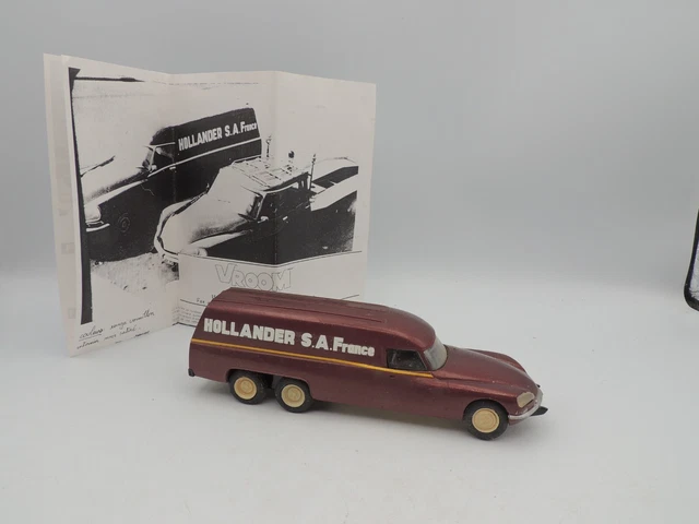 Miniature NOREV 1/43 – Citroën DS 19 Proto 1952 – Résine – À Peindre – Collector
