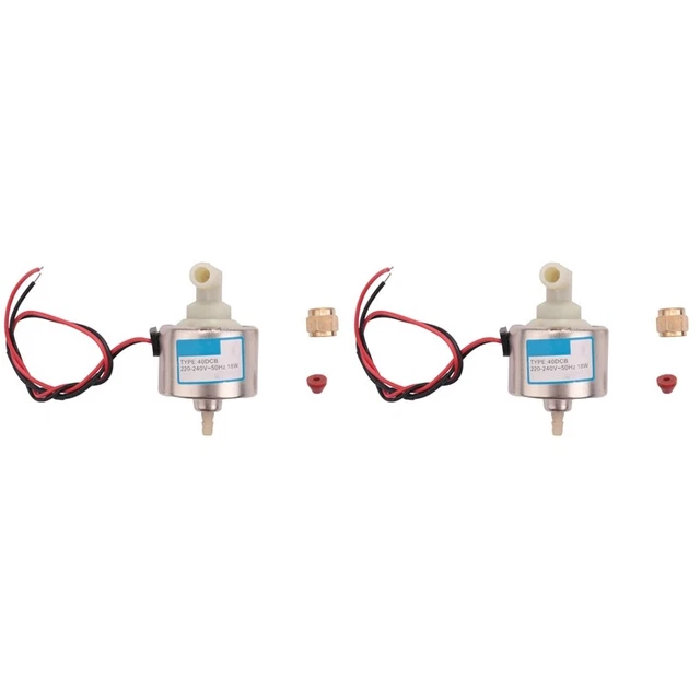 2X Machine à Brouillard de Pompe à Huile 40Dcb 18W 900W Ac220V 50Hz Accesso9714