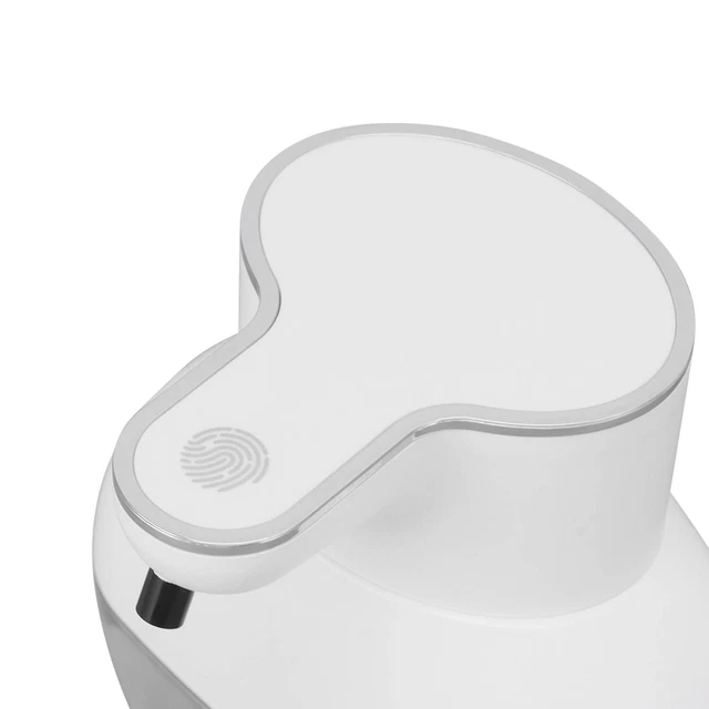 (White)Automatic Liquid Dispenser 400ml Touchless Rechargeable IPX5