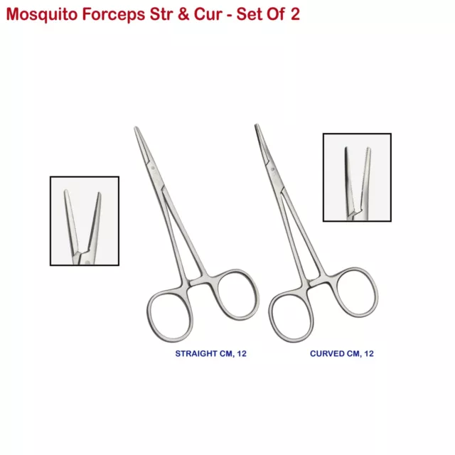 Dental Surgical Hemostatic Clamp Forceps Mosquito,Kelly,Pean,Crile Hemostats Set