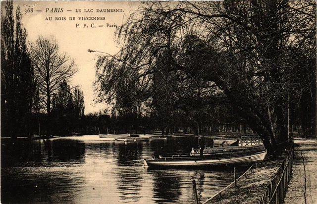 CPA PARIS 12th Lake Daumesnil au Bois de VINENNES (672600)